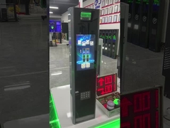 LPR 駐車制御 5MP カメラと 18.5 インチ LCD ディスプレイの駐車マシン